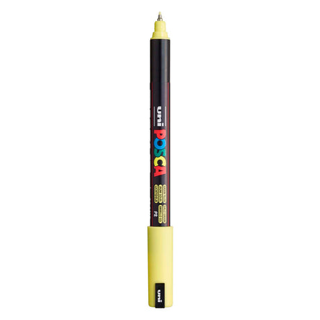 Rotulador uni posca pc-1mr amarillo sol - extra fino 0,7 mm