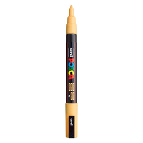 Rotulador acrílico uni posca pc3m albaricoque - punta redonda hasta 1,3 mm
