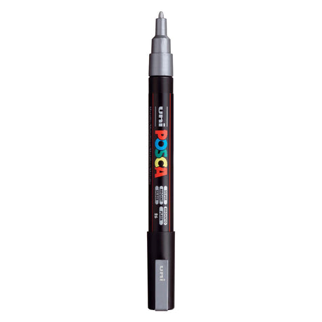 Rotulador de pintura Posca uni uni 3m plateado