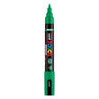 Rotulador pincel uni posca pc5br verde - punta pincel 1-4 mm