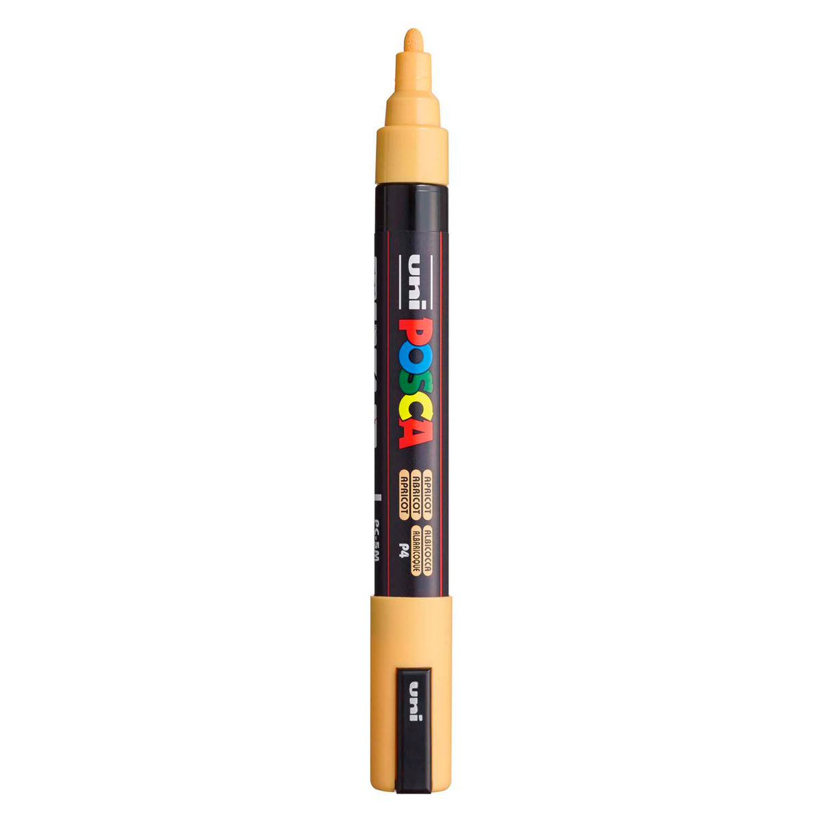 Rotulador uni posca paint pc5m albaricoque - punta cónica 2,5 mm