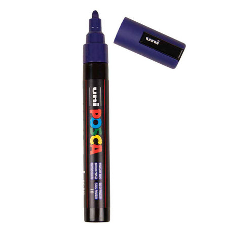 Rotulador uni posca paint pc5m azul de Prusia - punta cónica 2,5 mm