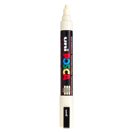 Rotulador uni posca paint pc5m marfil - punta cónica 2,5 mm
