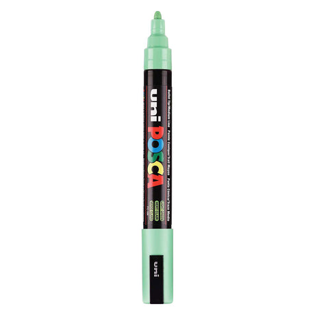 Rotulador uni posca paint pc5m verde claro - punta cónica 2,5 mm