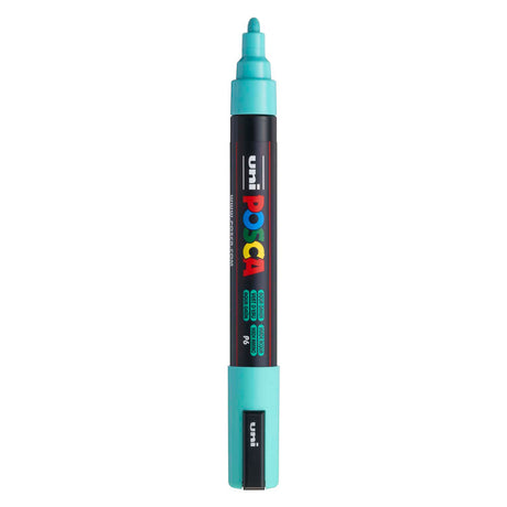 Rotulador uni posca paint pc5m verde agua - punta cónica 2,5 mm
