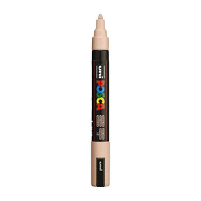 Rotulador de pintura uni posca 5m rosa polvo