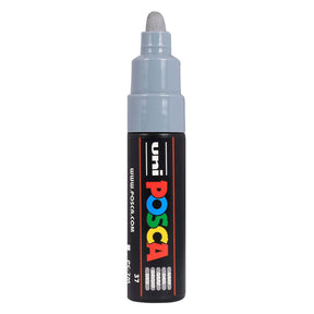 Rotulador Uni posca 7m gris - punta cónica 4,5mm