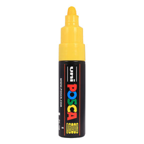 Rotulador uni posca paint 7m amarillo - punta cónica 4,5mm