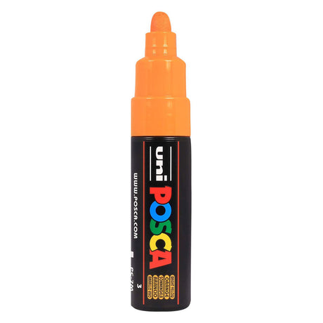Rotulador uni posca paint 7m naranja - punta cónica 4,5mm