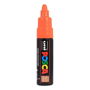 Rotulador de pintura Uni posca 7m naranja oscuro - punta cónica 4,5mm