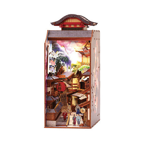 Graine creative graine escena 3d sakura lane libro rincón modelo kit