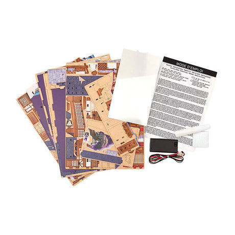 Graine creative graine escena 3d sakura lane libro rincón modelo kit