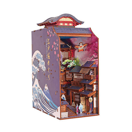 Graine creative graine escena 3d sakura lane libro rincón modelo kit