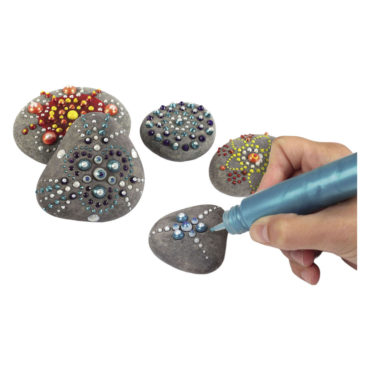 Graine piedras creativas Graine gris - 5 uds.