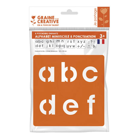 Graine creative graine plantillas alfabeto pequeño