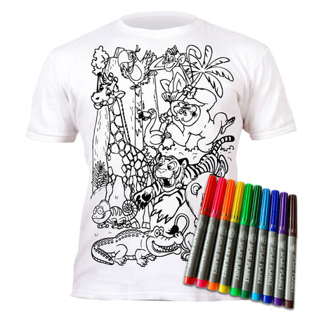 Camiseta Splat planet color set zoo 7 - 8 años