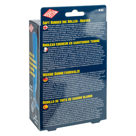Rodillo de tinta de goma blanda Essdee 100 mm