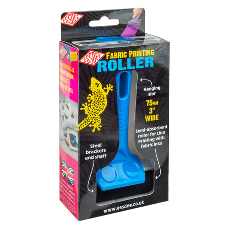 Rodillo de tinta textil Essdee 75mm