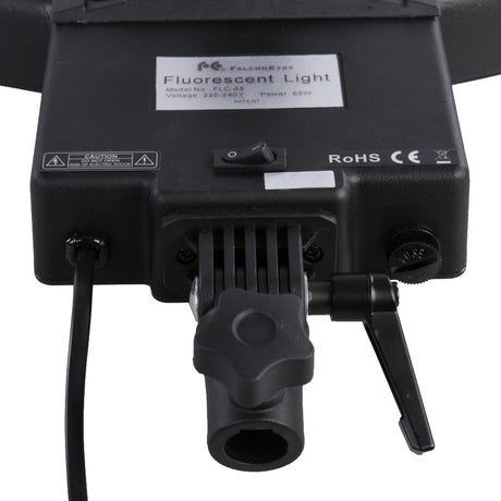 Lámpara anillo ojos de halcón flc-65 65w + tmb-20z