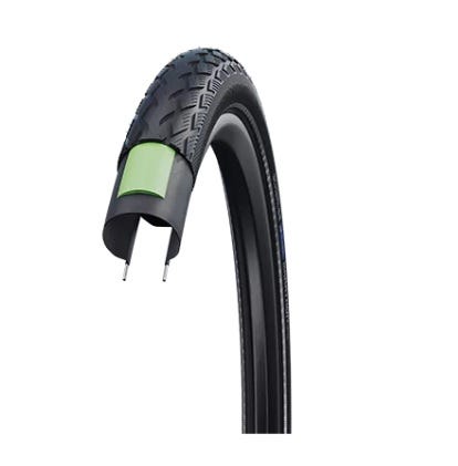 Schwalbe Tire Verde Marathon Greenguard 28x1 5 8x1 3 8 (37-622) Negro