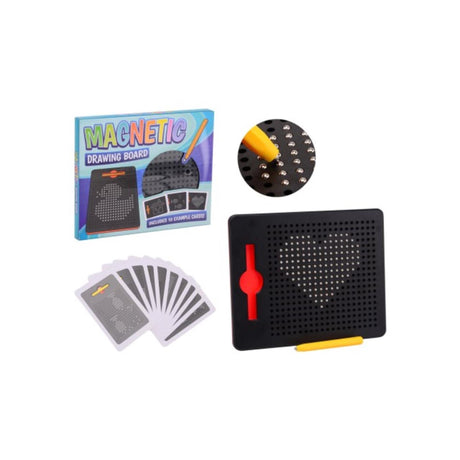 Tablero de dibujo de bolas magnéticas. 3+