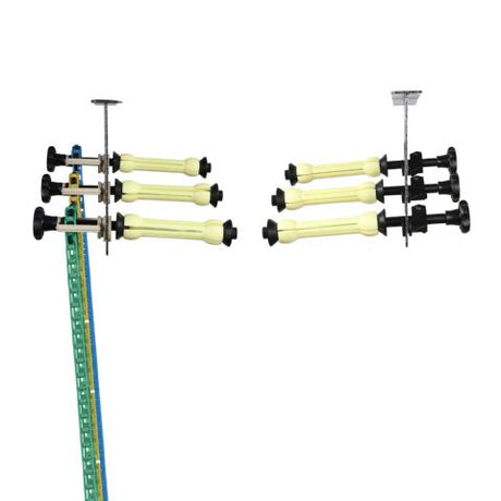 Soporte fondo ojos halcon b-3w para 3 rollos
