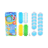Johntoy john toy aqua falls globos de agua con cierre automático 24 piezas
