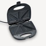 Sandwichera Severin sandwichera 600w acero inoxidable cepillado-negro