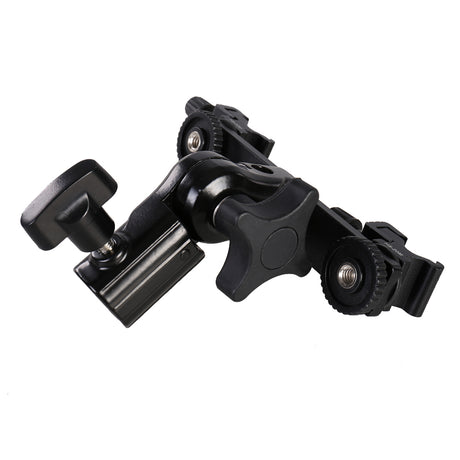 Soporte basculante de montaje doble Falcon Eyes + 2 x zapata cld-14a