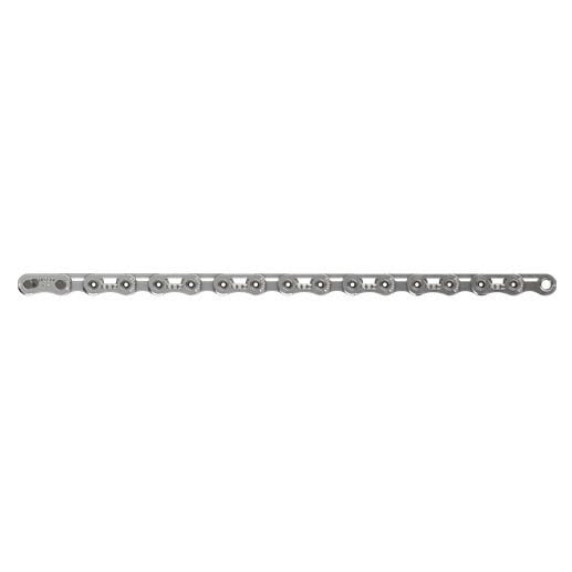 Cadena Sram plana roja 12 velocidades 114 eslabones incl. bloqueo de energía