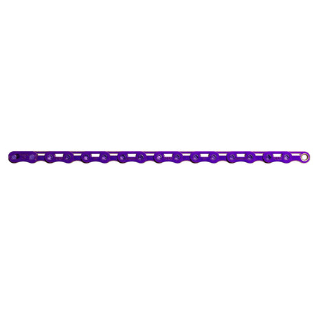 Cadena Sram force e1 flattop 12 13 velocidades 114 eslabones con powerlock violeta