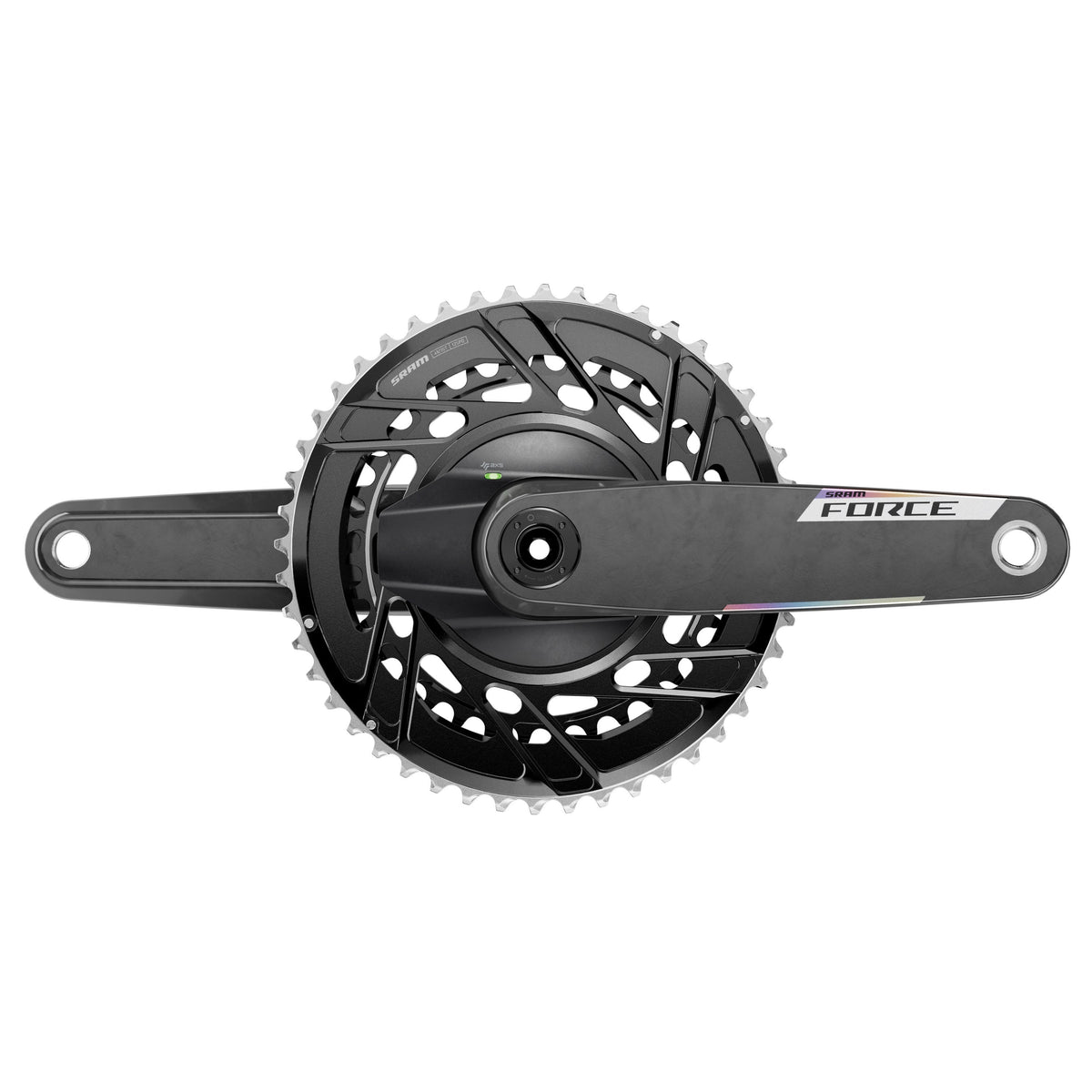 Sram medidor de potencia force axs e1 dub 50 37t spider, montaje de rosca, 170mm, excl bb