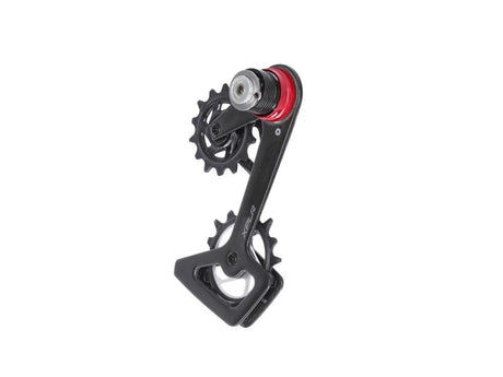 Kit de piezas de cambio sram force axs xplr incl. Amortiguador de poleas de jaula interior-exterior.