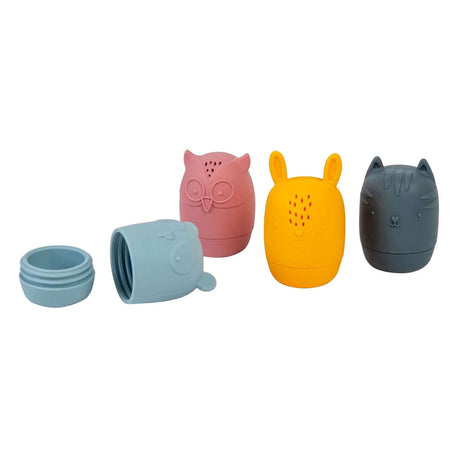Bigjigs animales de baño de silicona - 4 uds.
