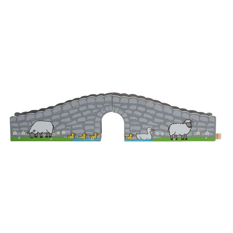 Barandillas de madera Bigjigs - puente agrícola