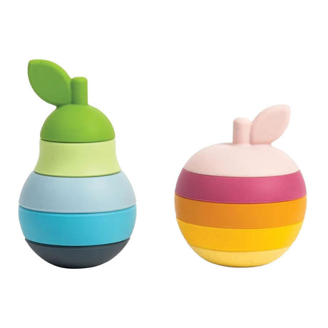 Bigjigs madera apilable manzana y pera