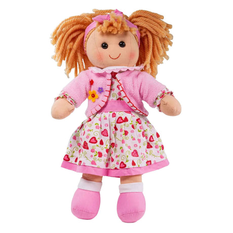 Bigjigs muñeca de tela Kelly 34 cm