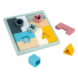 Rompecabezas de mosaico de madera Bigjigs - 14 piezas