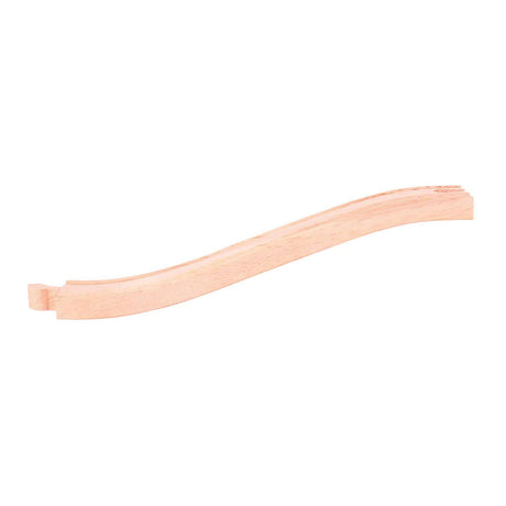Rieles de madera Bigjigs - entrada y salida - 4 uds.