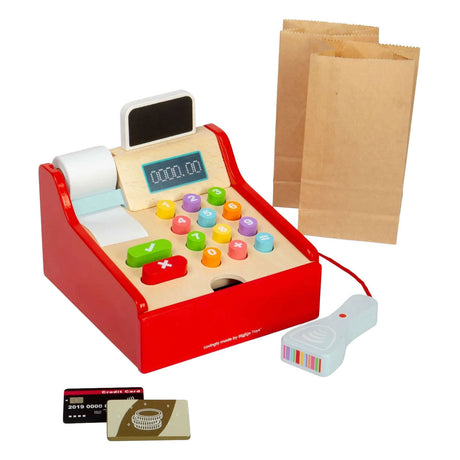 Caja registradora de madera Bigjigs