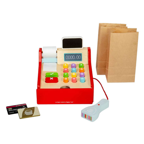 Caja registradora de madera Bigjigs