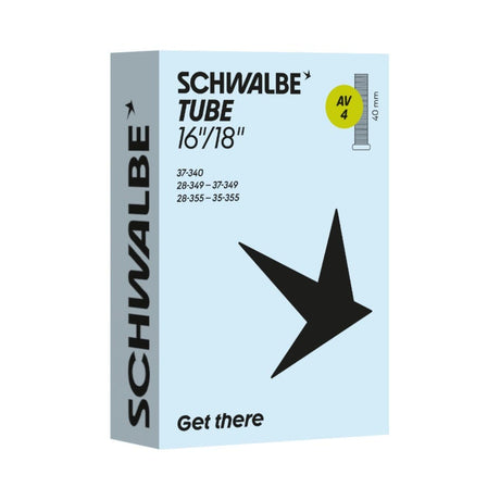 Cámara de aire Schwalbe av4 16 18 28 37-340 355 av 40mm