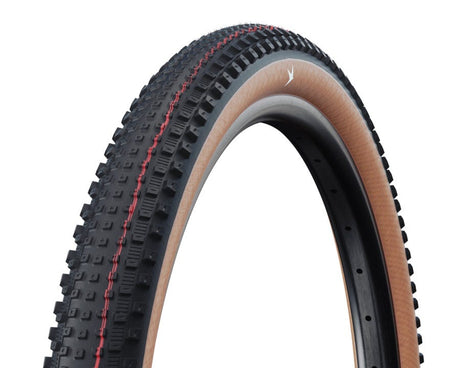 Neumático Schwalbe rick xc pro evo speed tlr - flanco transparente 2.25