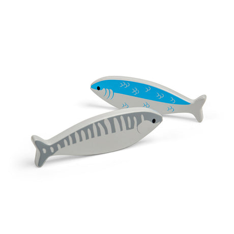 Bigjigs pescado de madera, por pieza