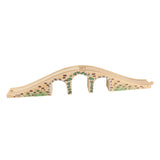 BigJigs Rails de madera - Puente con 3 arcos