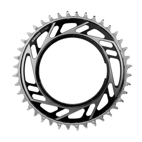 Plato Sram rojo 40d x-sync e1 montura roscada negro plata