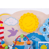 Centro de actividades Bigjigs tablero de juego caja marina