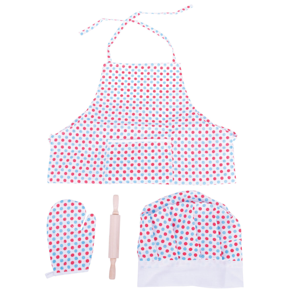 Bigjigs juguetes bigjigs chef set puntos.