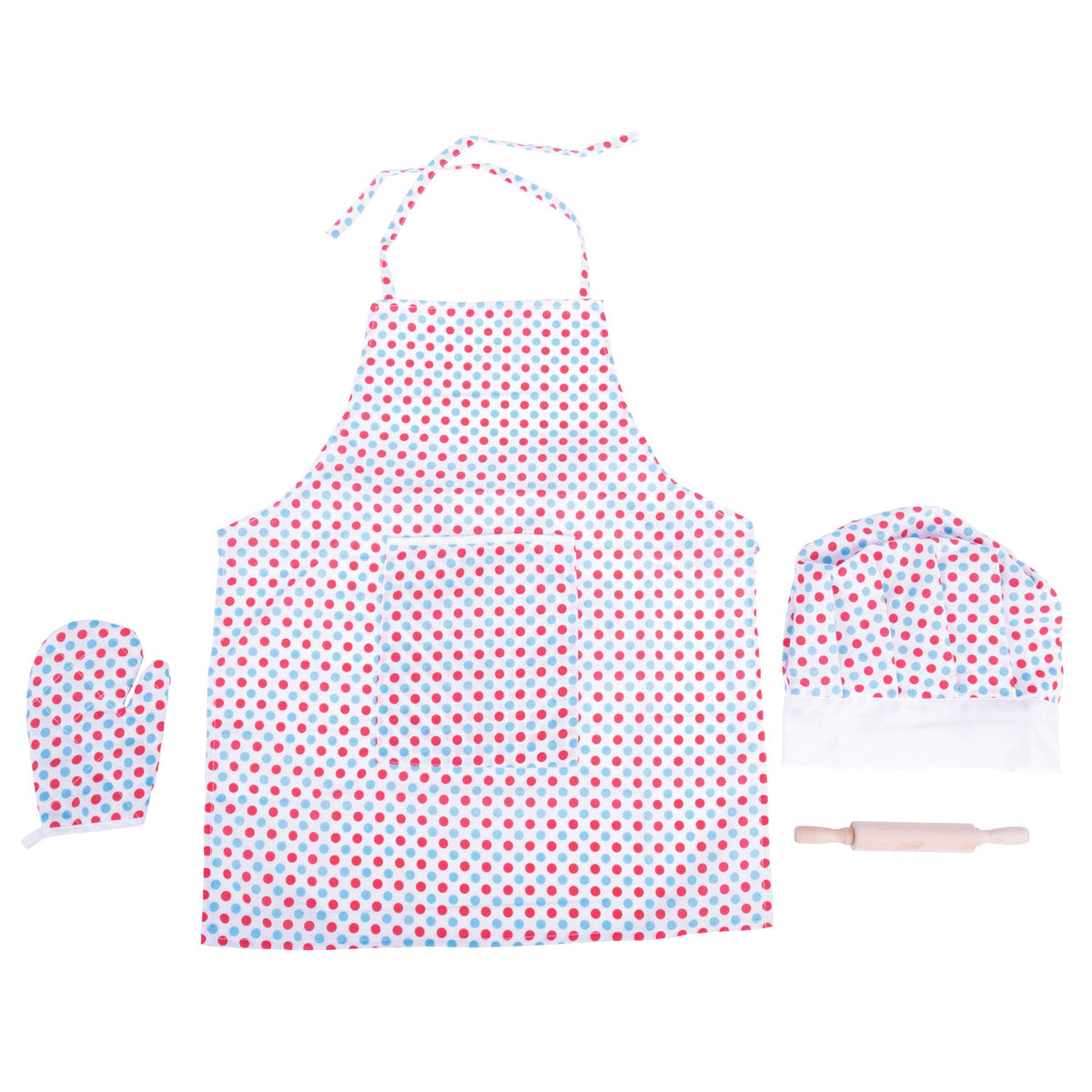 Bigjigs juguetes bigjigs chef set puntos.