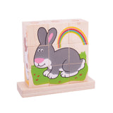 Bloques apilables para mascotas Bigjigs.